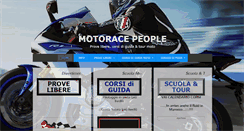 Desktop Screenshot of motoracepeople.it